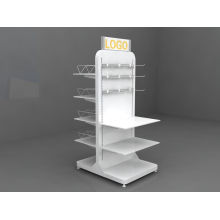 New Design Adjustable Display Stand Rack, Convenience Store Metal Display Rack